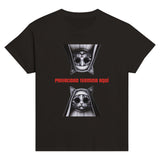 Camiseta Junior Unisex Estampado de Gato "Privacidad termina aquí" Michilandia | La tienda online de los fans de gatos