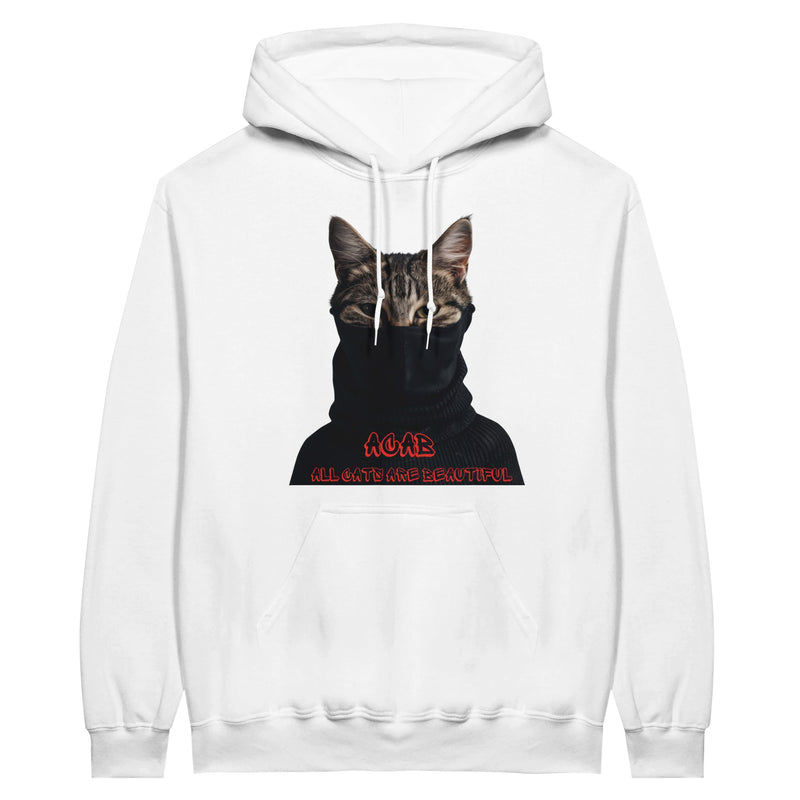 Sudadera con Capucha Unisex Estampado de Gato "Revolución Gatuna" Michilandia