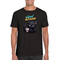 Camiseta unisex estampado de gato "Sweet Dreams" Gelato