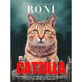 Tu Gato en la Portada de una Película - ¡Personalízala con su Nombre y Foto!