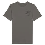 Camiseta Prémium Unisex Bordado de Gato "Lágrimas de Aprobación" Michilandia
