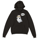 Sudadera con Capucha Unisex Estampado de Gato "Fantasma Miaurador" Michilandia | La tienda online de los fans de gatos