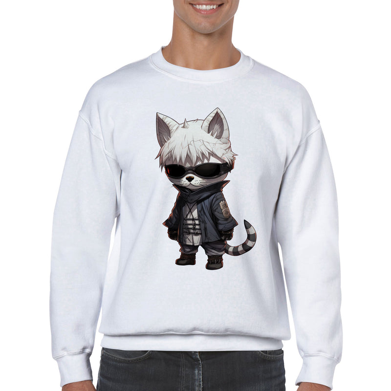 Sudadera unisex estampado de gato "Gatoru Meowjo" Michilandia | La tienda online de los amantes de gatos