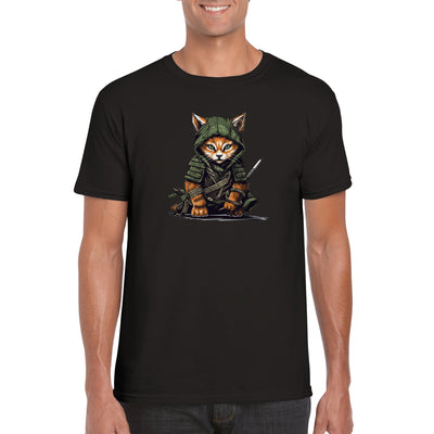 Camiseta unisex estampado de gato "Arrow kitty" Gelato