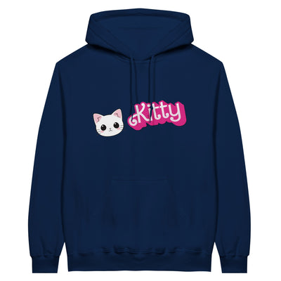 Sudadera con Capucha Unisex Estampado de Gato "Kitty Barbie" Michilandia