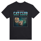 Camiseta Unisex Estampado de Gato "El Club de los Gatos Furiosos" Michilandia