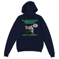 Sudadera con capucha unisex estampado de gato "Regalo Sorpresa" Michilandia | La tienda online de los amantes de gatos