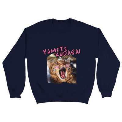 Sudadera unisex estampado de gato "Expresión Otaku" Michilandia | La tienda online de los amantes de gatos