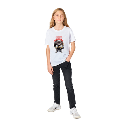 Camiseta júnior unisex "Michi karateka" Gelato