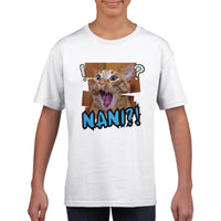 Camiseta Junior Unisex Estampado de Gato 