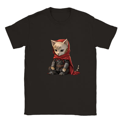 Camiseta unisex estampado de gato 