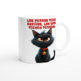 Taza Blanca con Impresión de Gato "Personal Felino" Michilandia | La tienda online de los fans de gatos