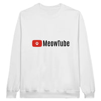 Sudadera Unisex Estampado de Gato "MeowTube" Michilandia | La tienda online de los fans de gatos