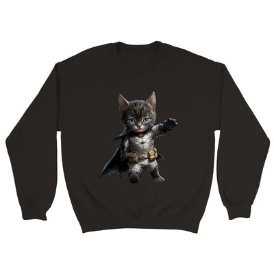 Sudadera unisex estampado de gato 