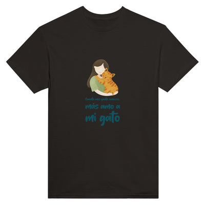 Camiseta Unisex Estampado de Gato 