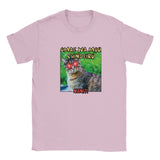 Camiseta júnior unisex estampado de gato "Hokuto no Meme" Michilandia | La tienda online de los amantes de gatos