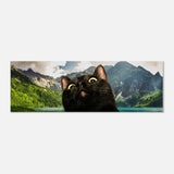 Lienzo de gato "Aventura Inesperada" Michilandia | La tienda online de los fans de gatos