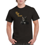 Camiseta Unisex Estampado de Gato "Bond, James Miau" Michilandia | La tienda online de los fans de gatos