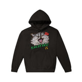 Sudadera con Capucha Unisex Estampado de Gato "Grito Cómico" Michilandia | La tienda online de los amantes de gatos