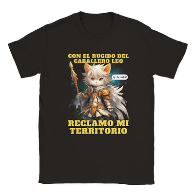 Camiseta unisex estampado de gato 