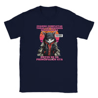 Camiseta Junior Unisex Estampado de Gato "GTA: Gato Theft Auto" Michilandia | La tienda online de los amantes de gatos