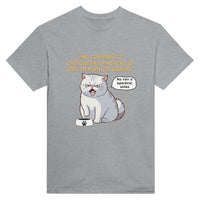 Camiseta Unisex Estampado de Gato "Croquetas Mágicas" Michilandia | La tienda online de los fans de gatos