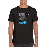 Camiseta unisex estampado de gato "Sorpresa Felina"