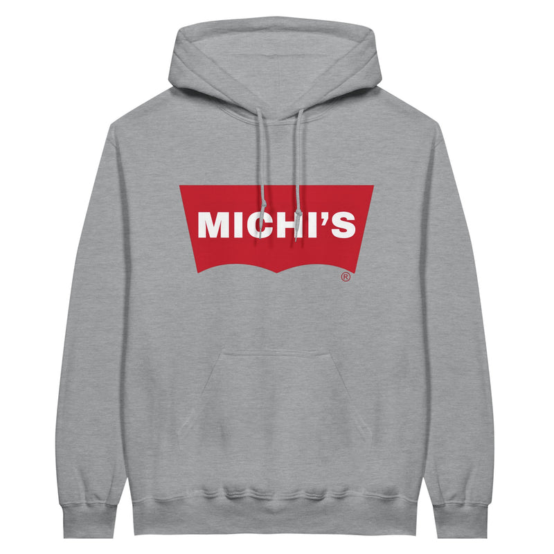 Sudadera con Capucha Unisex Estampado de Gato "Michi's Denim" Michilandia | La tienda online de los fans de gatos