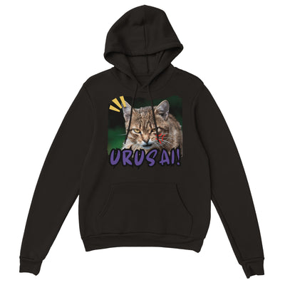 Sudadera con Capucha Unisex Estampado de Gato 