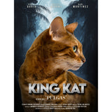 Tu Gato en la Portada de una Película - ¡Personalízala con su Nombre y Foto!