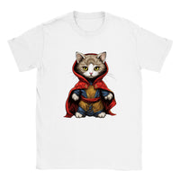 Camiseta unisex estampado de gato "Michi Strange"