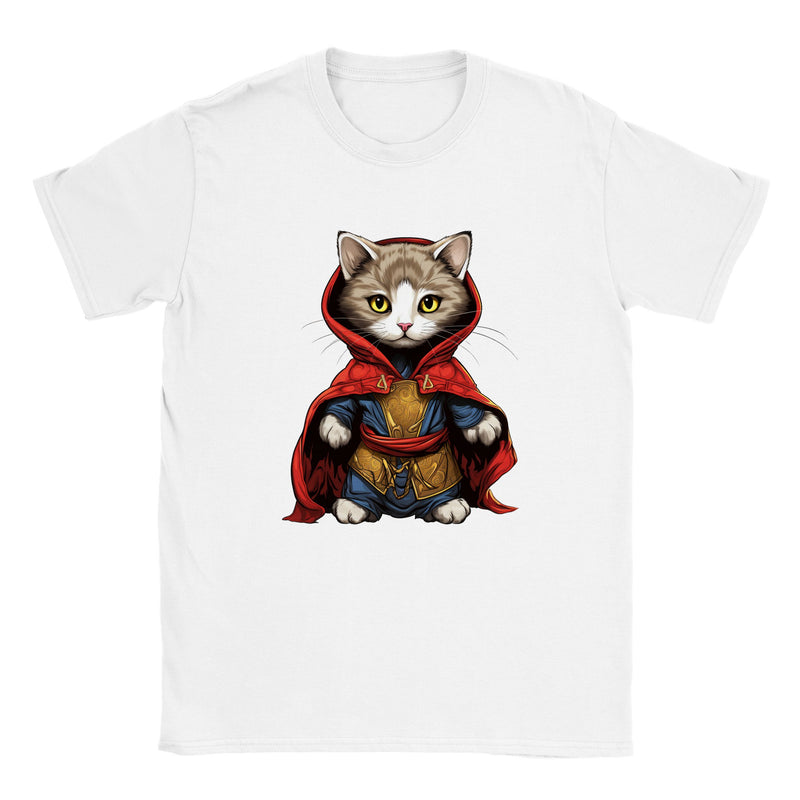 Camiseta unisex estampado de gato "Michi Strange" Gelato