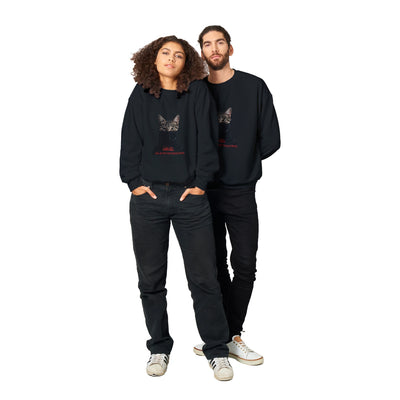 Sudadera Unisex Estampado de Gato "Revolución Gatuna" Michilandia