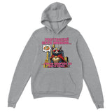 Sudadera con capucha unisex estampado de gato "Guardián de la Cena" Michilandia | La tienda online de los amantes de gatos