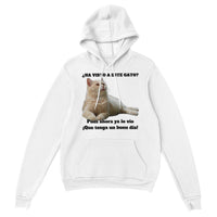 Sudadera con Capucha Unisex Estampado de Gato "Gato del Día" Michilandia | La tienda online de los fans de gatos