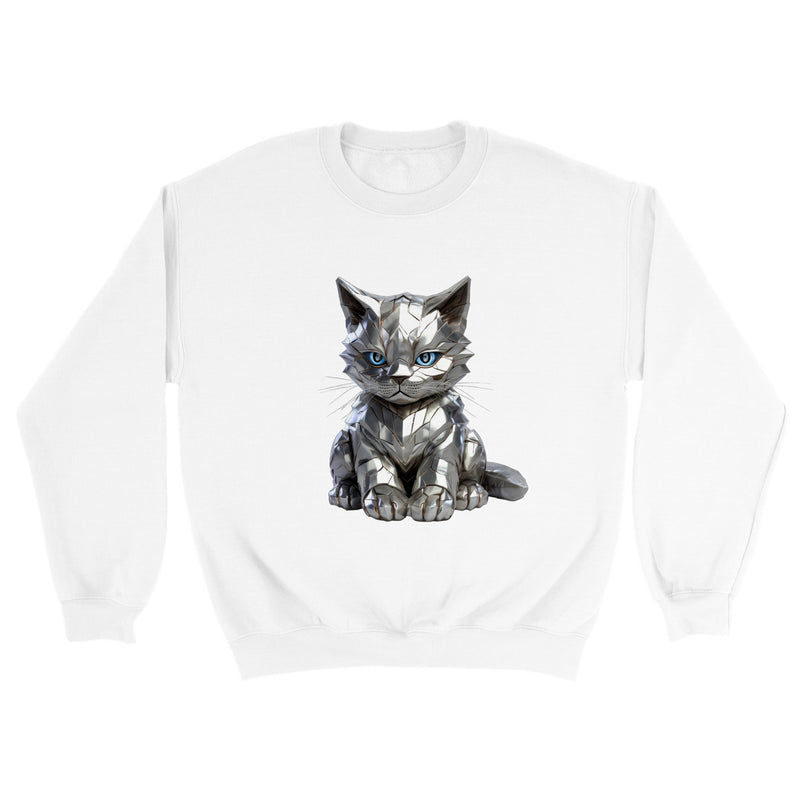 Sudadera unisex estampado de gato "Michi Colossus" Gelato