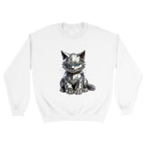 Sudadera unisex estampado de gato "Michi Colossus" Gelato