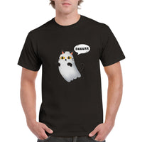 Camiseta Unisex Estampado de Gato 