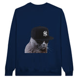 Sudadera Unisex Estampado de Gato "El Swag" Michilandia | La tienda online de los fans de gatos