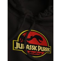 Sudadera con Capucha Unisex Estampado de Gato "Jurassic Purrk" Michilandia | La tienda online de los fans de gatos