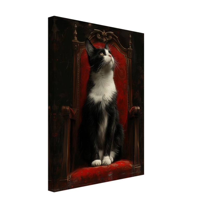 Lienzo de gato "Majestad Felina" Michilandia | La tienda online de los fans de gatos