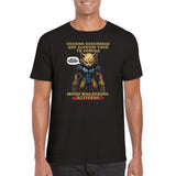 Camiseta unisex estampado de gato "Modo Wolverine" Michilandia | La tienda online de los fans de gatos