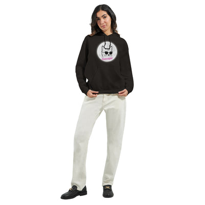 Sudadera con Capucha Unisex Estampado de Gato "Puurr Night" Michilandia | La tienda online de los fans de gatos