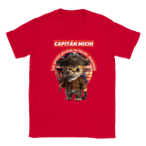 Camiseta júnior unisex "Michi pirata" Gelato