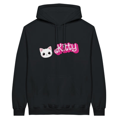 Sudadera con Capucha Unisex Estampado de Gato 