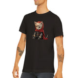 Camiseta unisex estampado de gato "Edward Meowric" Michilandia | La tienda online de los amantes de gatos