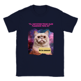 Camiseta unisex estampado de gato "El Michi Cósmico" Gelato