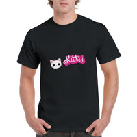 Camiseta Unisex Estampado de Gato "Kitty Barbie" Michilandia