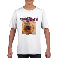 Producto: Camiseta júnior unisex estampado de gato "Yamete Kitty" Michilandia | La tienda online de los amantes de gatos