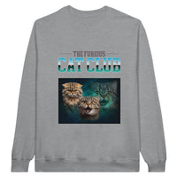 Sudadera Unisex Estampado de Gato "El Club de los Gatos Furiosos" Michilandia